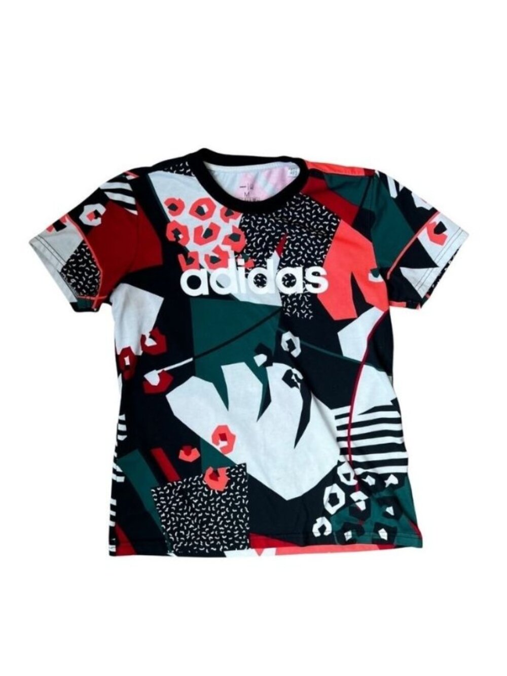 Adidas abstract graphic performance tee